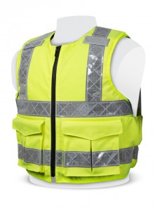 PPSS Hi Viz Overt Stab Resistant Vests (Body Armour)