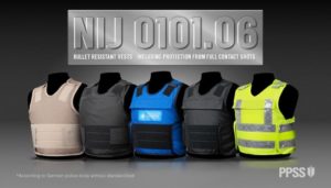PPSS Bullet Resistant Vests - NIJ 010106