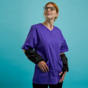 bite resistant arm guards for nurses