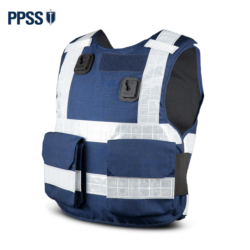 Stab Resistant Body Armour Navy HiVis Overt PPSS Group