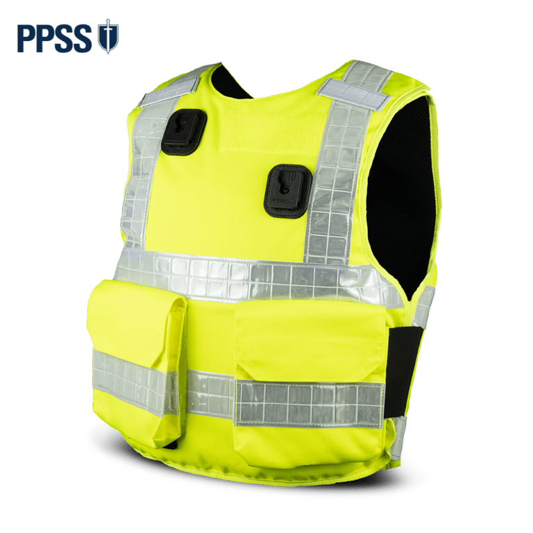 Stab Resistant Body Armour Overt (Yellow) with Reflective Tape