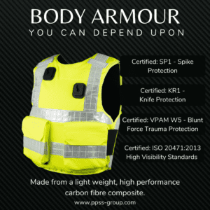 stab vests for parking enforcement