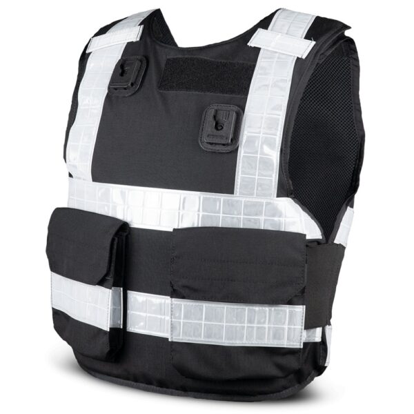 Overt Reflective Stab Vests Black