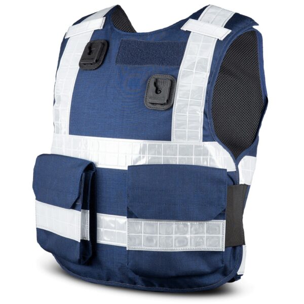 Overt Reflective Stab Vests Navy Blue