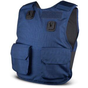 Overt Stab Vests navy blue