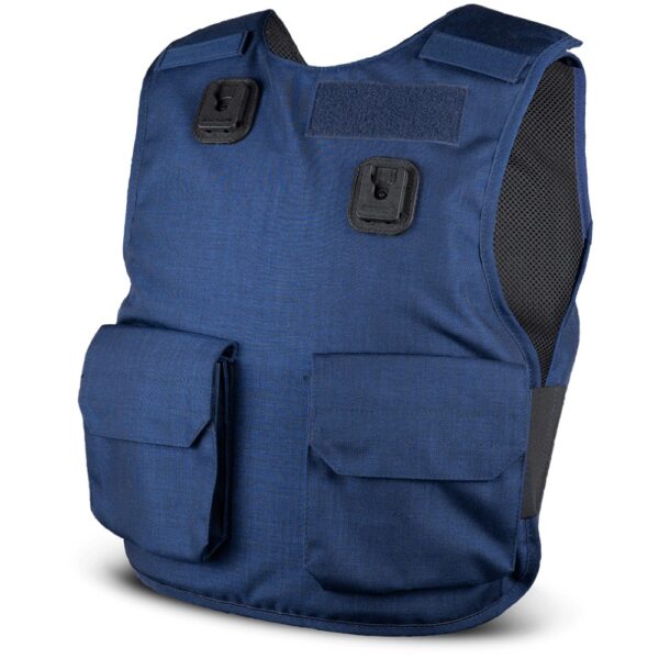 Overt Stab Vests navy blue