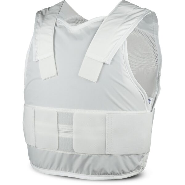 covert stab vests white