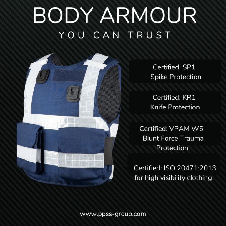 Carbon Fibre Stab Vests PPSS Group