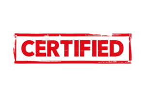 CERTIFIED