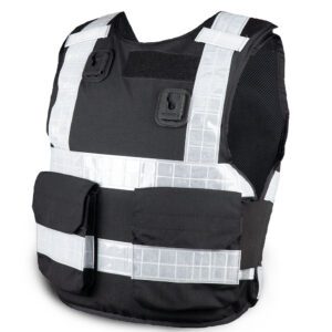 PPSS Stab and Spike Resistant Vests - Reflective Black
