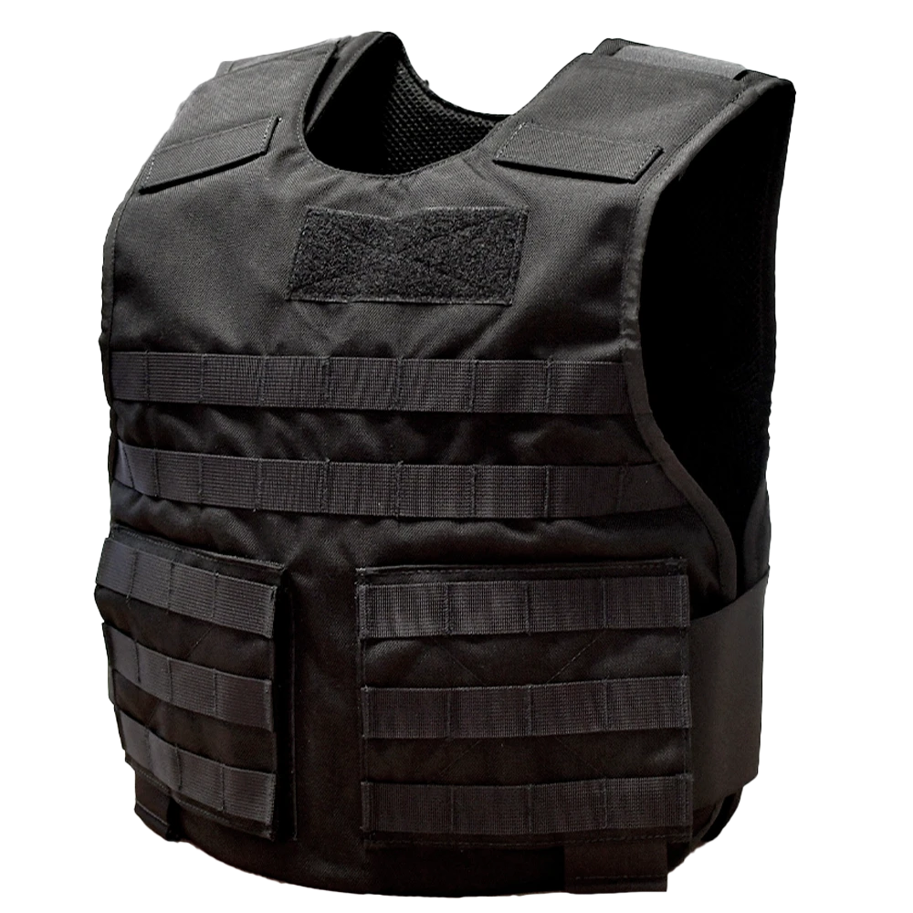 MOLLE stab vest for prison officers with equipment attachment system
