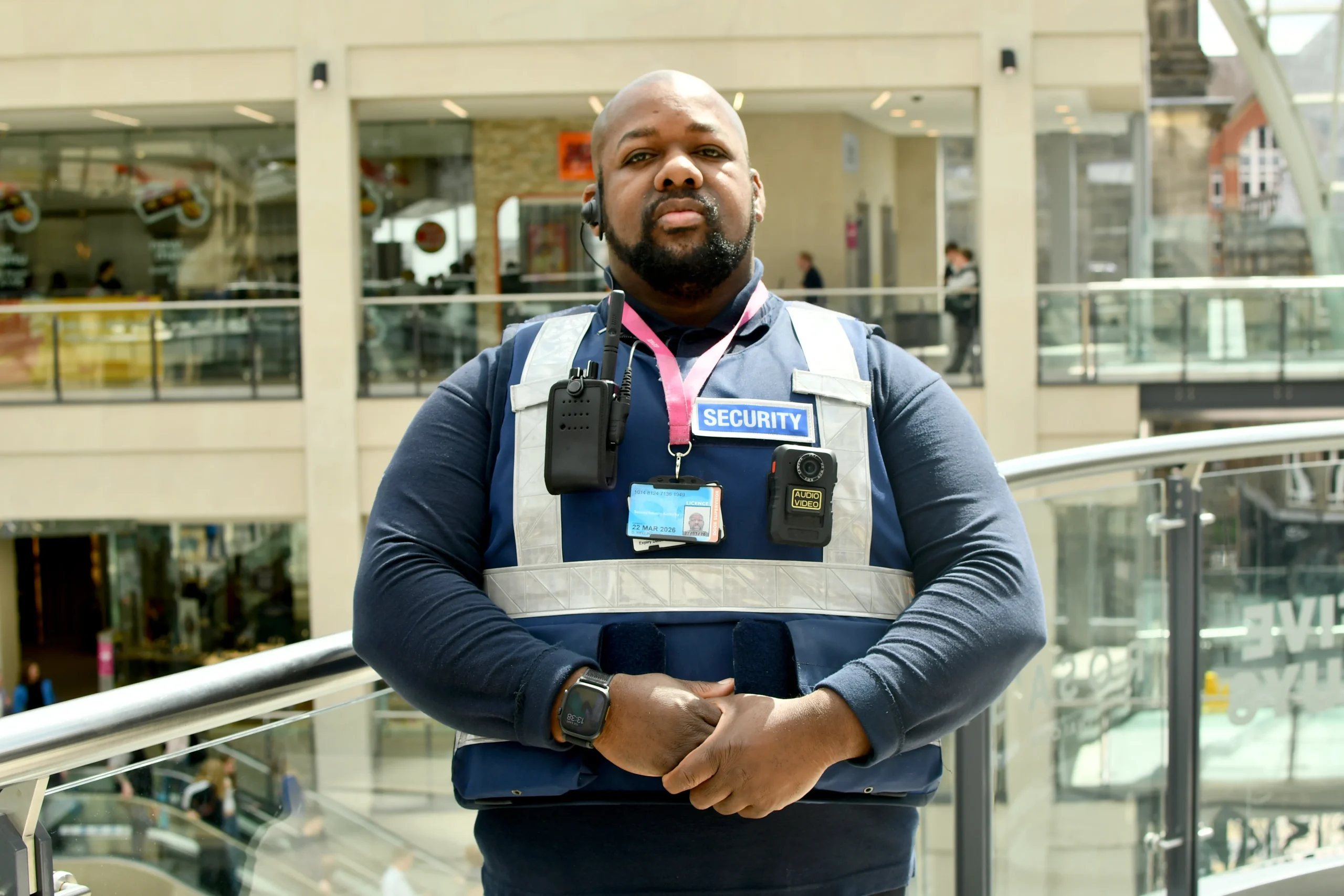 Security Officer at Leeds Trinity Shopping Centre